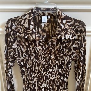 NWT Jones New York Long Sleeve Blouse